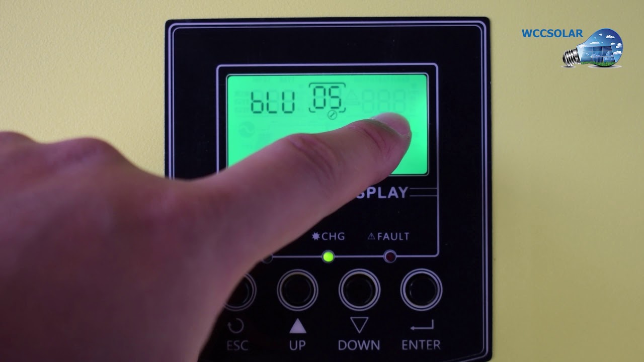 Configuraci&oacute;n del Inversor H&iacute;brido REVO-E Multiplicaci&oacute;n Wccsolar
