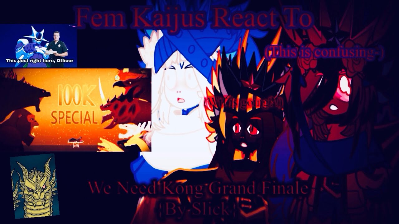 Fem Kaijus/Titans React To Godzilla Vs Kong {But We Need Kong Grand Finale/Part 2/2}(@slick4785)