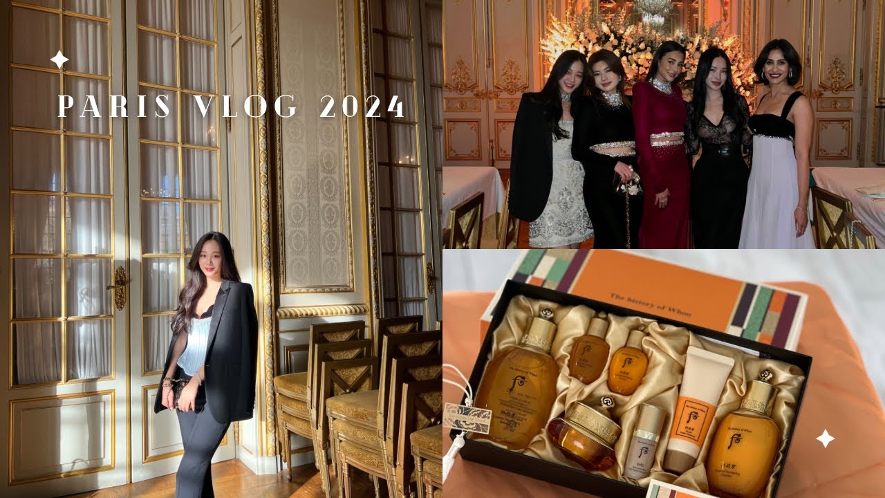 Paris Vlog Ft. Couture Week & 더후 #로얄아트기프트 설 선물 💝