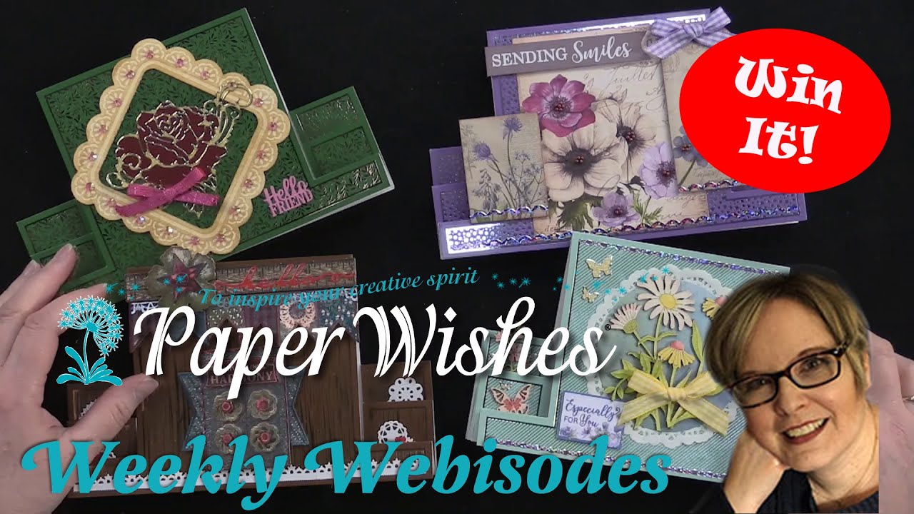4 Card Ideas Using Square Stepper Cards by Hunkydory Crafts