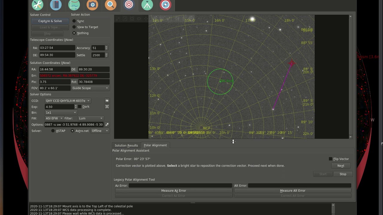 Kstars/Indi Demo - Part 1