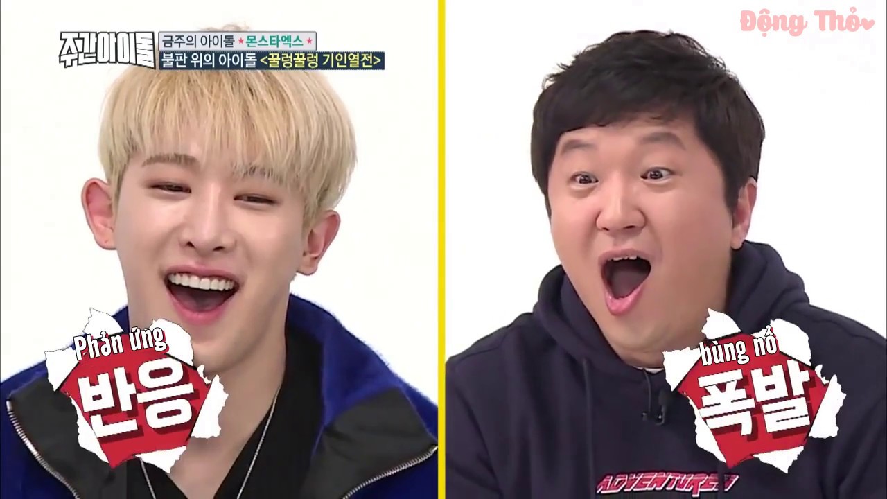 [Độngthỏ] [Vietsub] Weekly Idol Ep 297 Cut - MONSTA X - Vũ điệu 