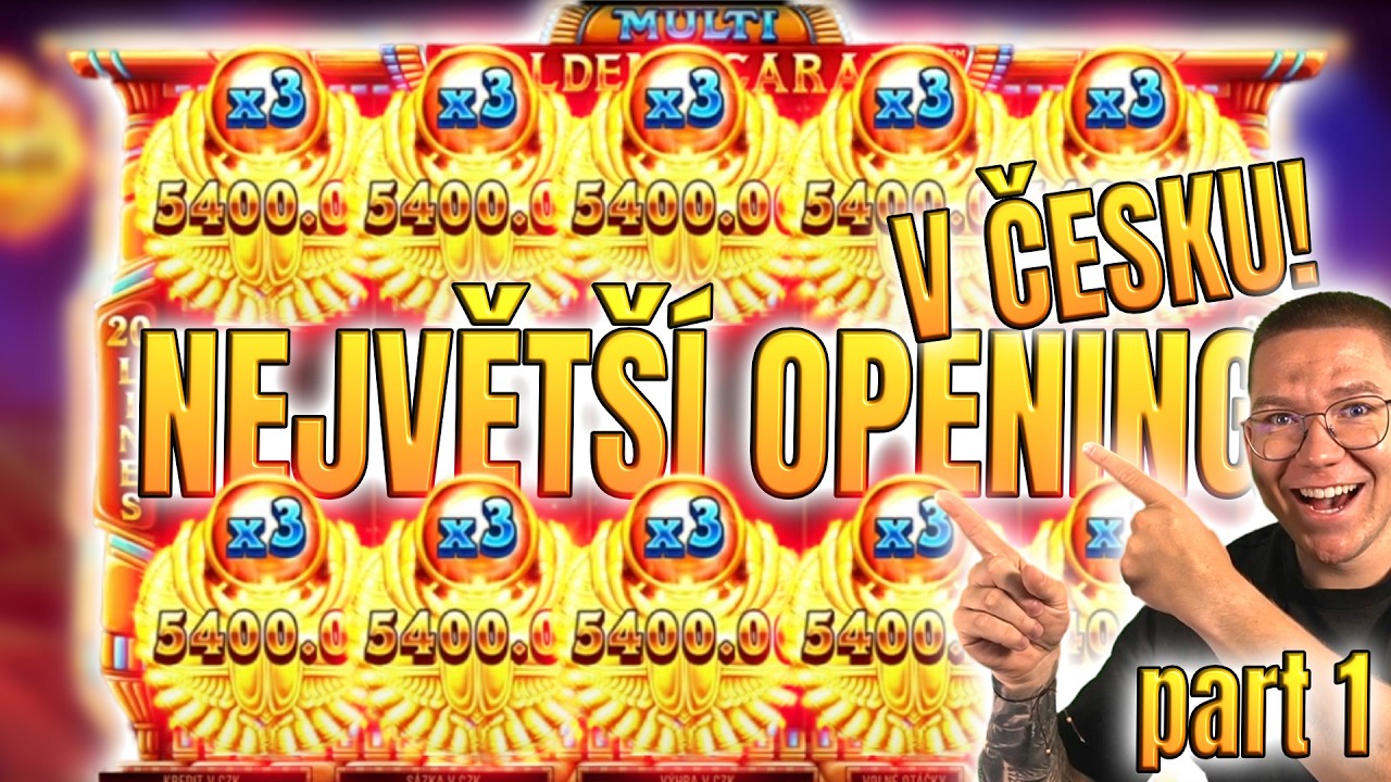(opravdu ten) NEJVĚT&Scaron;&Iacute; BONUS OPENING V ČESKU❗🤯 BONUSY ZA 100 až 500 Kč 🤯Č&aacute;st prvn&iacute; - SAZKA HRY💎
