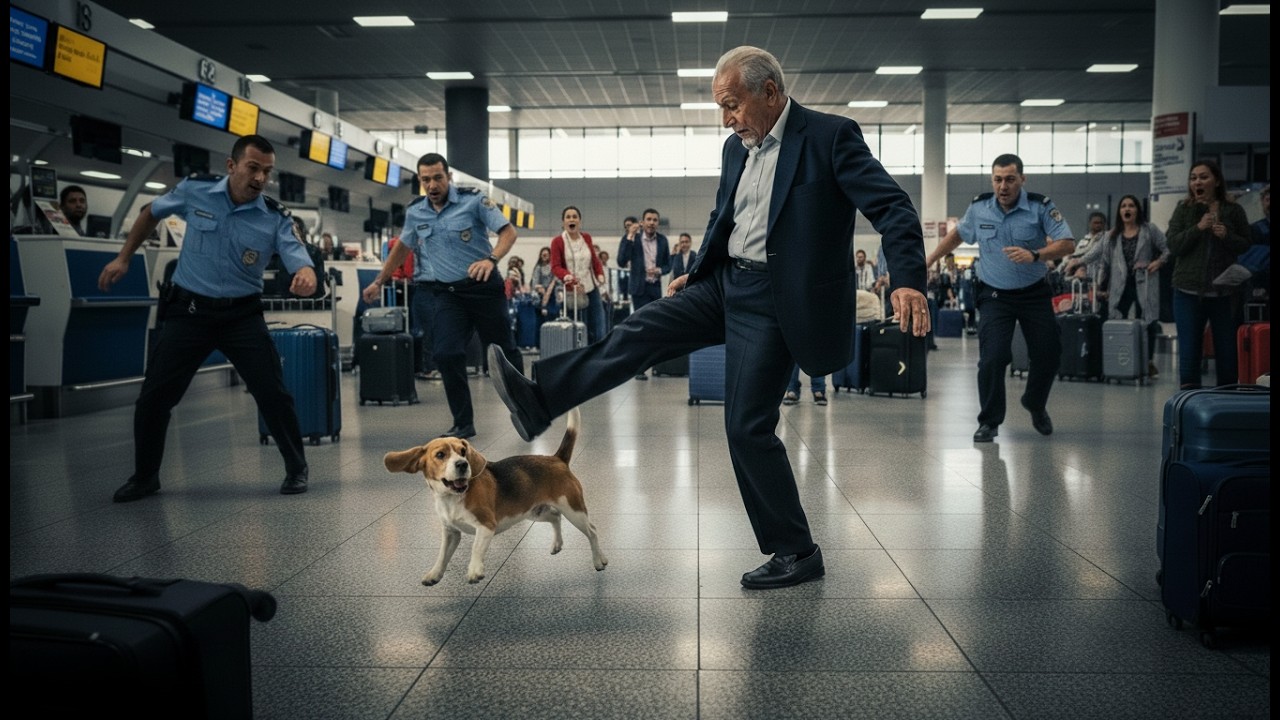 He Kicked a Federal K9 at the Airport — Instantly Regretted It