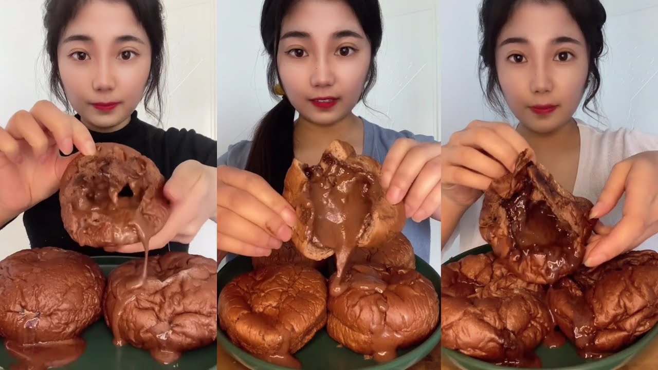 🍞 [MUKBANG] chocolate lava bread edition