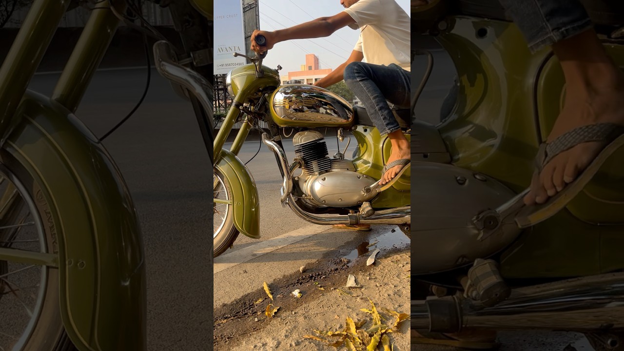 Old jawa kick start #oldjawa #kickstart #jawa