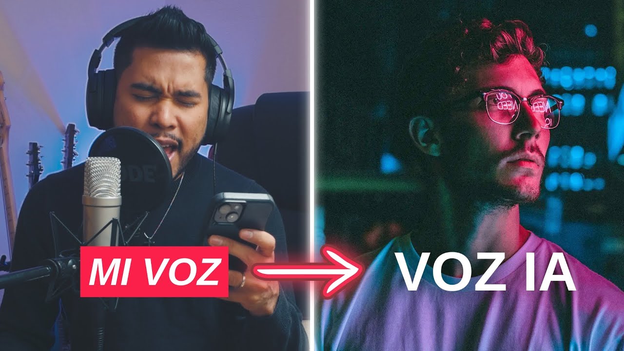 Transforma TU VOZ en DIFERENTES VOCES con IA