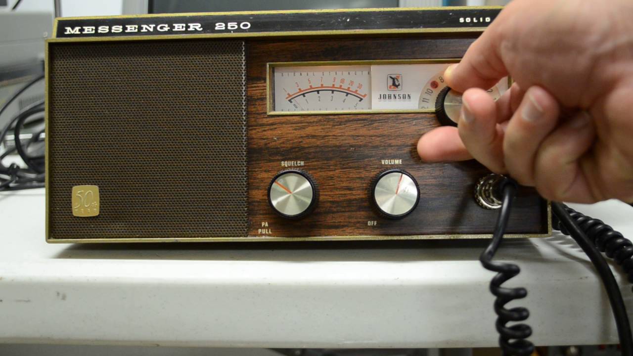 Johnson Messenger 250 CB Base Station 50th Anniversary Edition