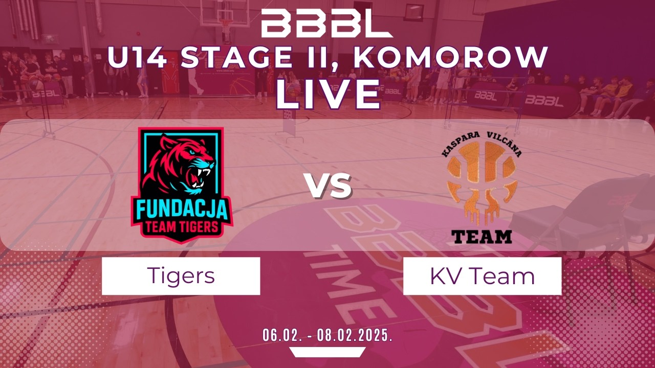 Team Tigers 2012 vs KV Team 2012 | BBBL U14 | Stage II