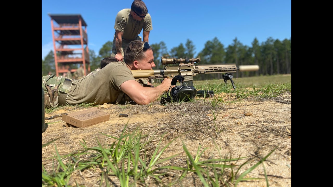 Few shots with HK M110 A1 and OSS can