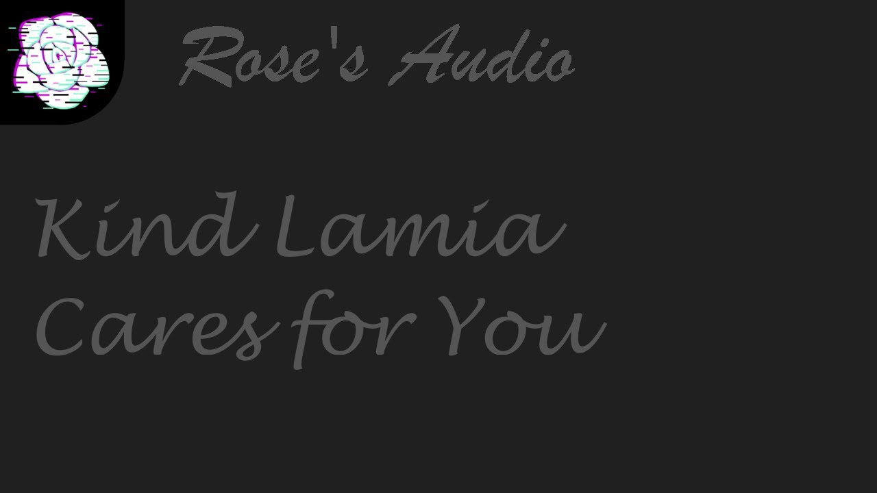 {ASMR} {F4A} {Pt.1} Kind Lamia Cares for and Heals You