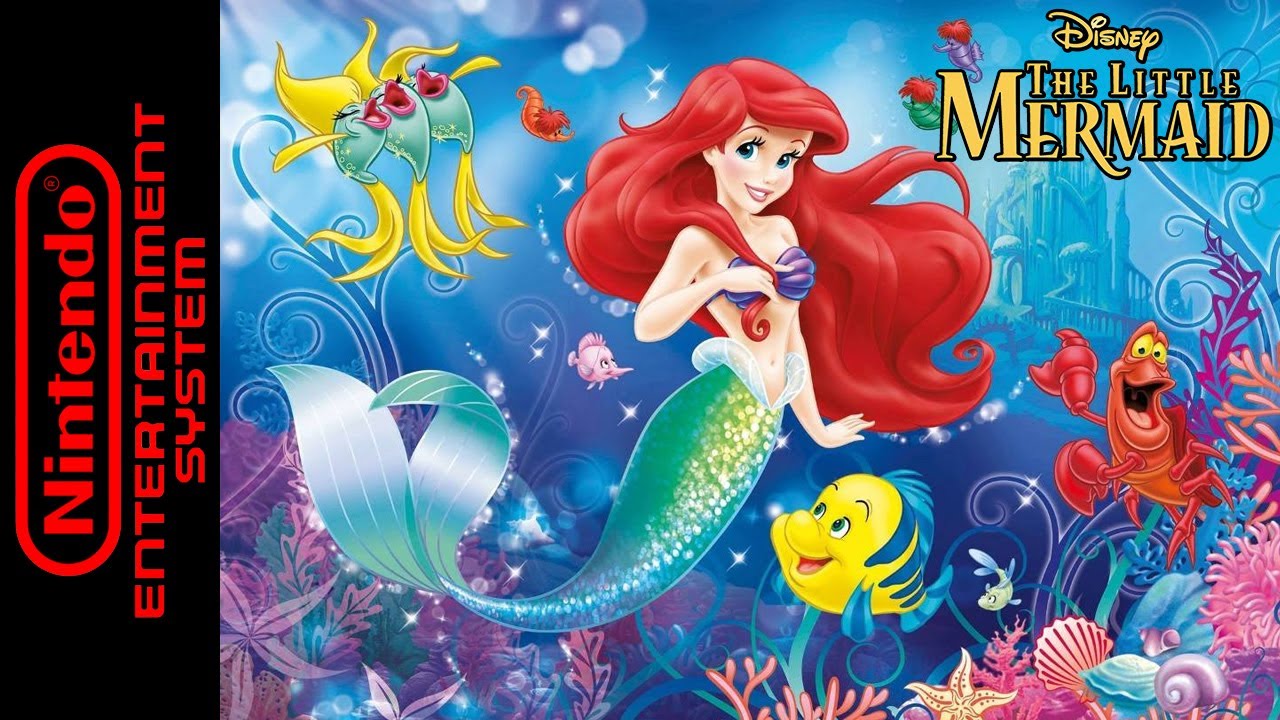 [Longplay] NES - The Little Mermaid [100%] (4K, 60FPS)