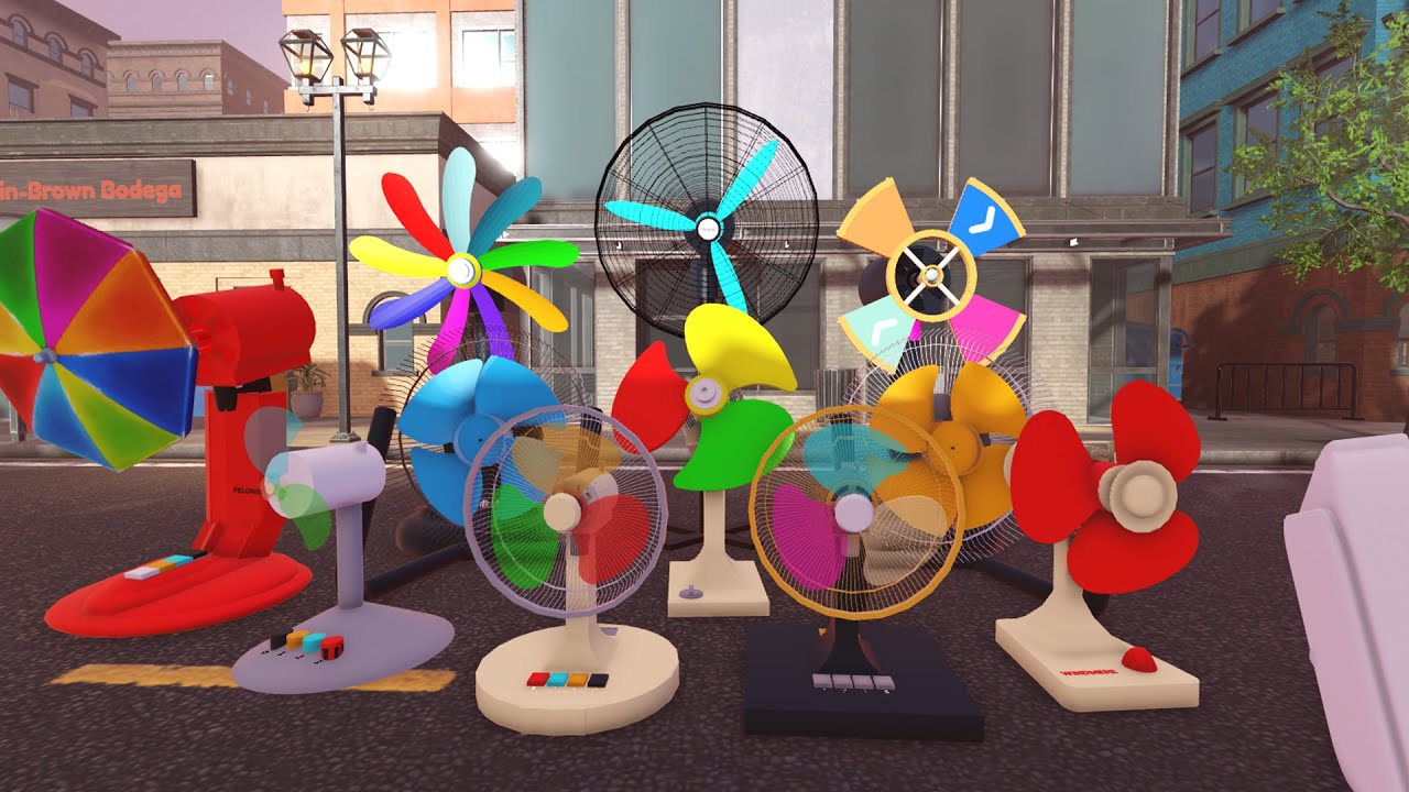 I Found Many Ceiling Fans In Afternoon