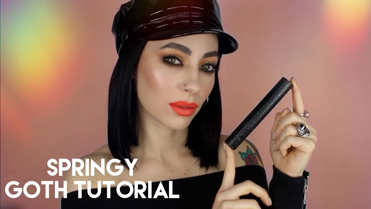 Easy Spring Makeup Tutorial + Kat Von D Go Big Or Go Home Mascara