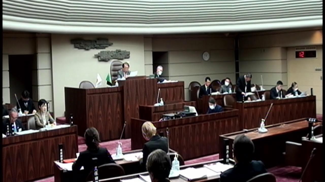 令和８年第１回津南町議会定例会　３月２日午前　議案審議（専決処分、条例制定等）