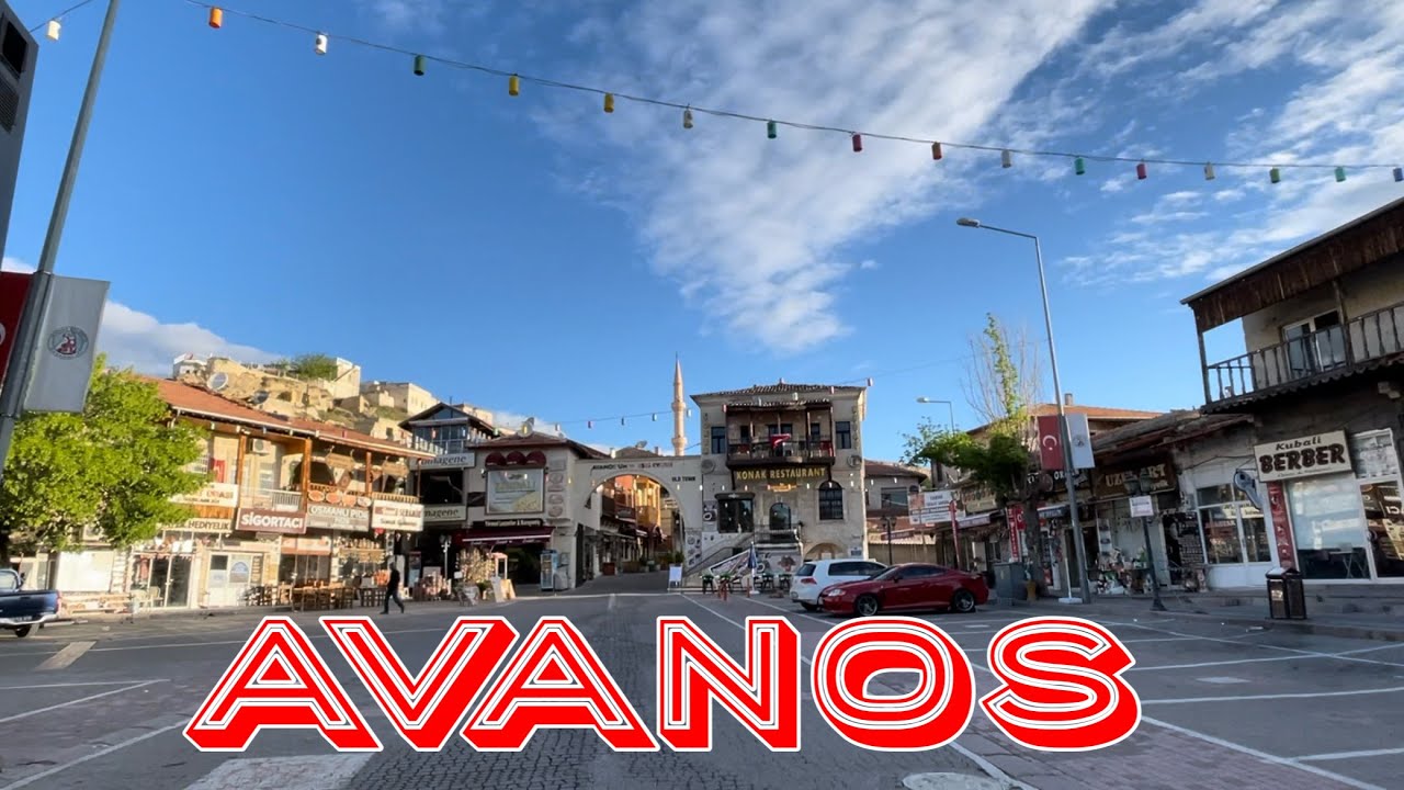 Avanos merkez ve eski şehir içinde kısa bir gezinti vlog - Toprak Çanak Çömlek Seramik Sanat şehri