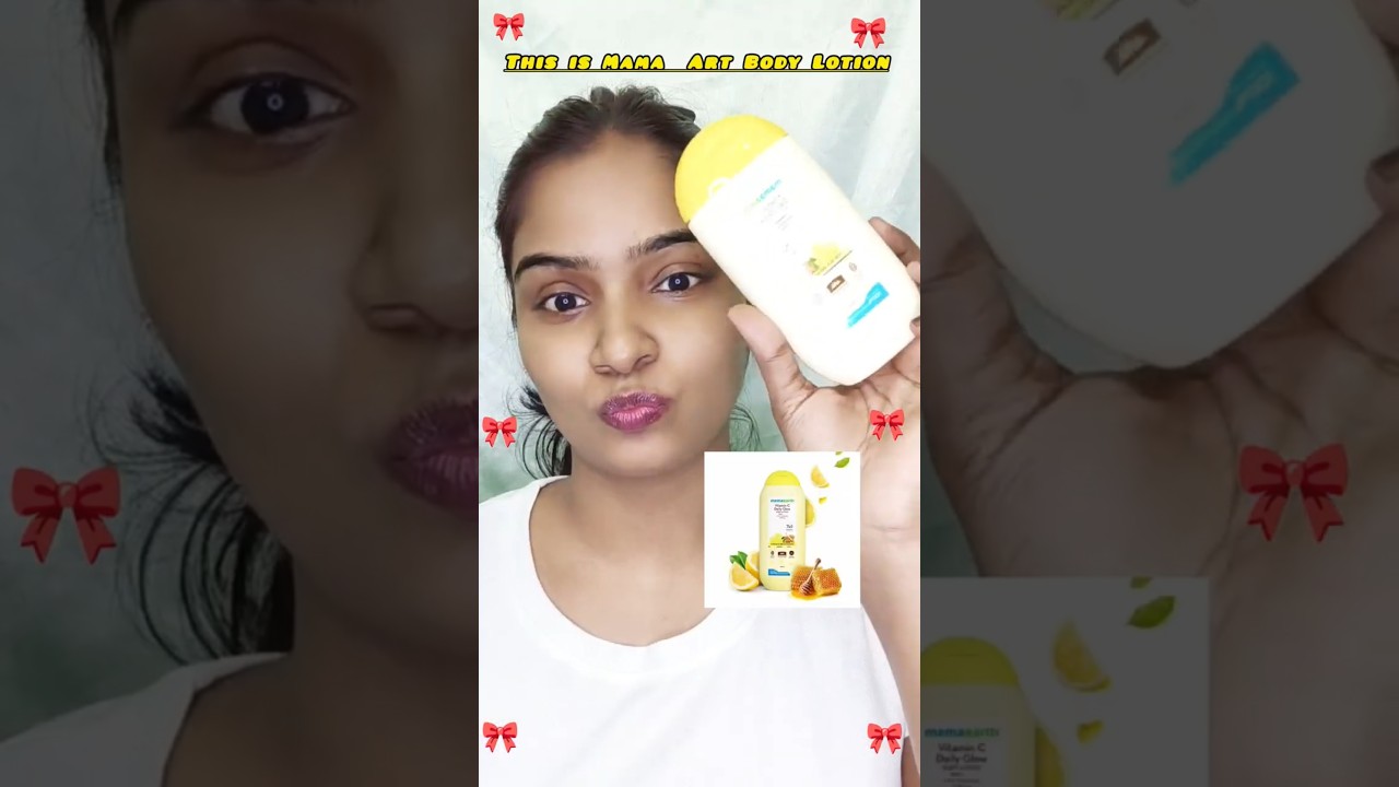 mama Earth body lotion 🧴 