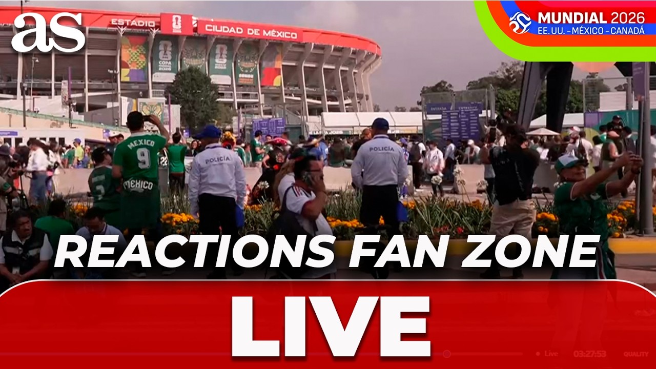 🔴🔥 MEXICO vs SOUTH AFRICA LIVE | WORLD CUP 2026 OPENING MATCH 🔴 AZTECA + JOHANNESBURG FAN REACTIONS