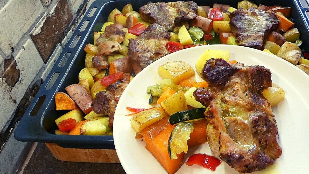 Fitness krkovička so sezónnou zeleninou