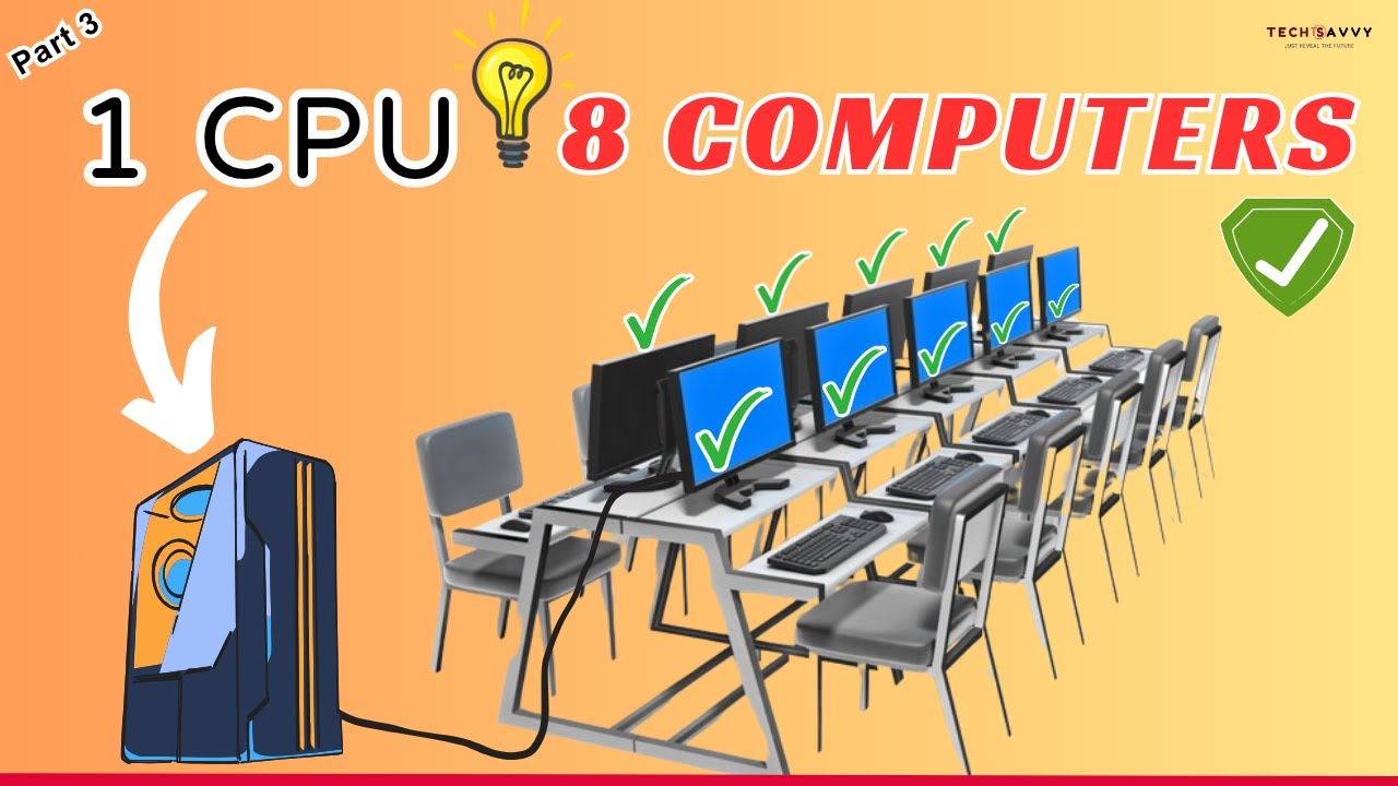 Computer Academy by 1 cpu | No Internet | No ThinClient | No vm ware | aster multiseat