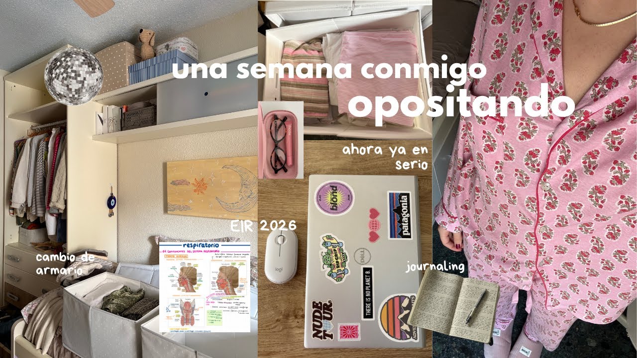una semana como opositora 🩺