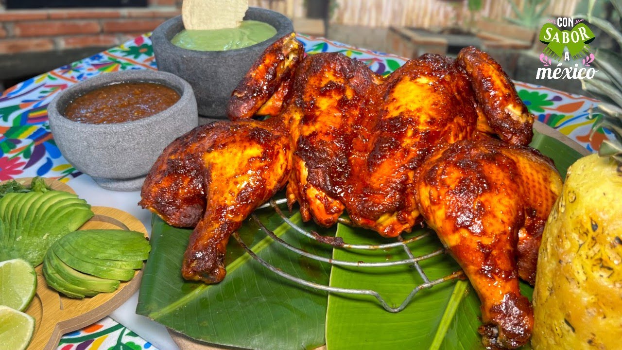 El MEJOR POLLO al PASTOR Receta ESPECIAL / #ConSaborAMexico