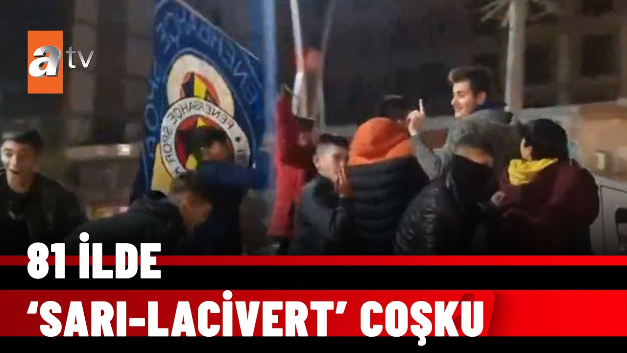 Fenerbahçe taraftarı sokağa döküldü - atv Haber 22 Kasım 2021