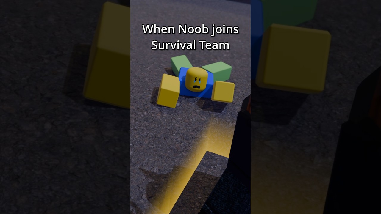 When Noob joins survival team PART 2