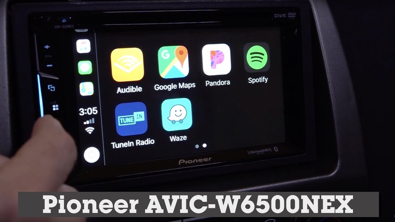 Pioneer AVIC-W6500NEX Display and Controls Demo | Crutchfield Video