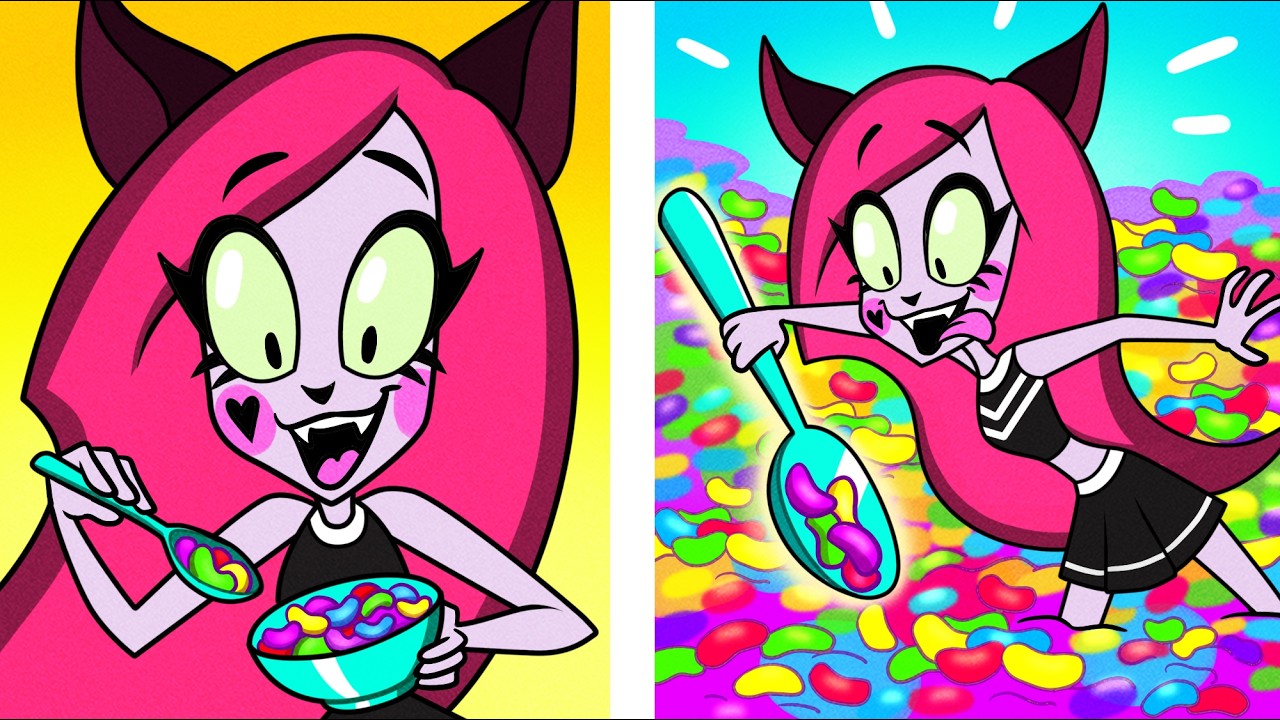 A CAT IS MARRIED TO A DOG? 🤔Pinky and Werewolf's First Love Encounter by Teen-Z House
