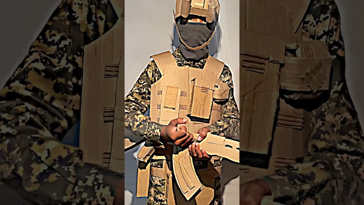 Military Pubg cardboard loadout #pubgmobile #pubg #skibiditoilet #avito #стич