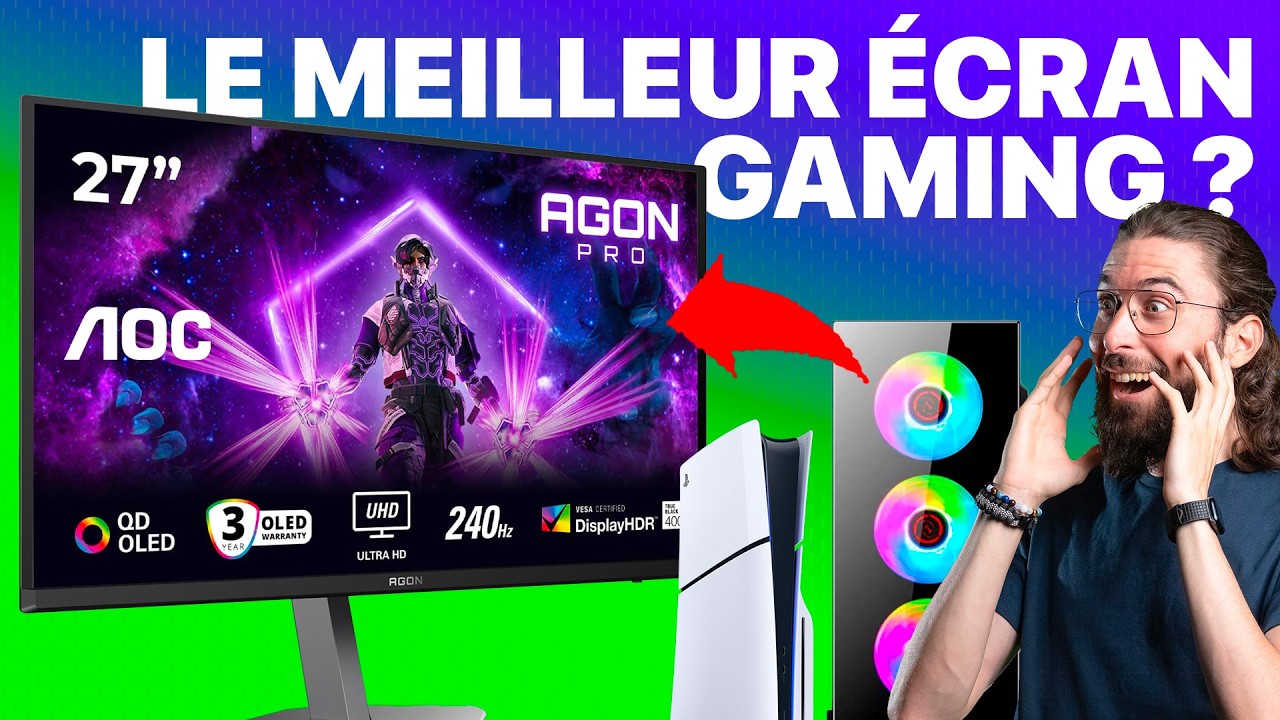 Je t'ai trouv&eacute; LE MEILLEUR &Eacute;CRAN GAMING ABORDABLE ?! 😱 Pour PC, PS5, Switch 2 et Xbox Series 👌
