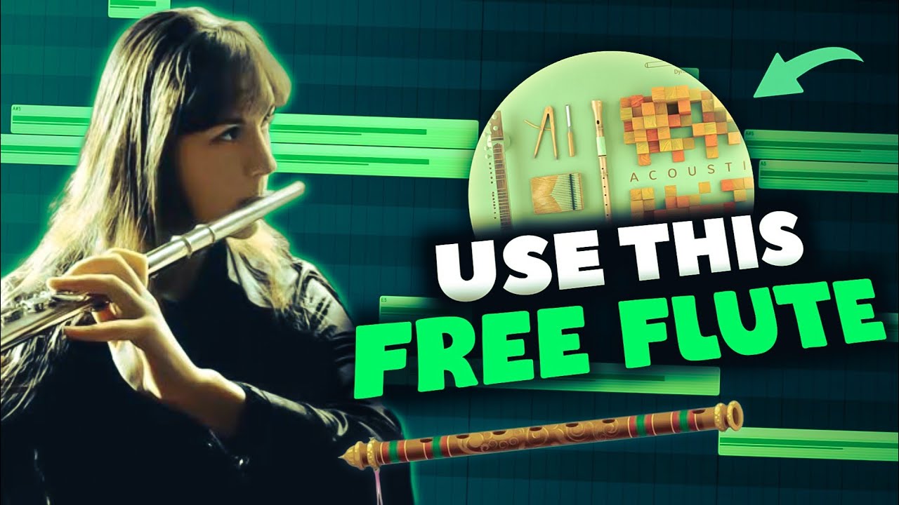 How To Make Real Flute Melodies With Free VST | Fl Studio 