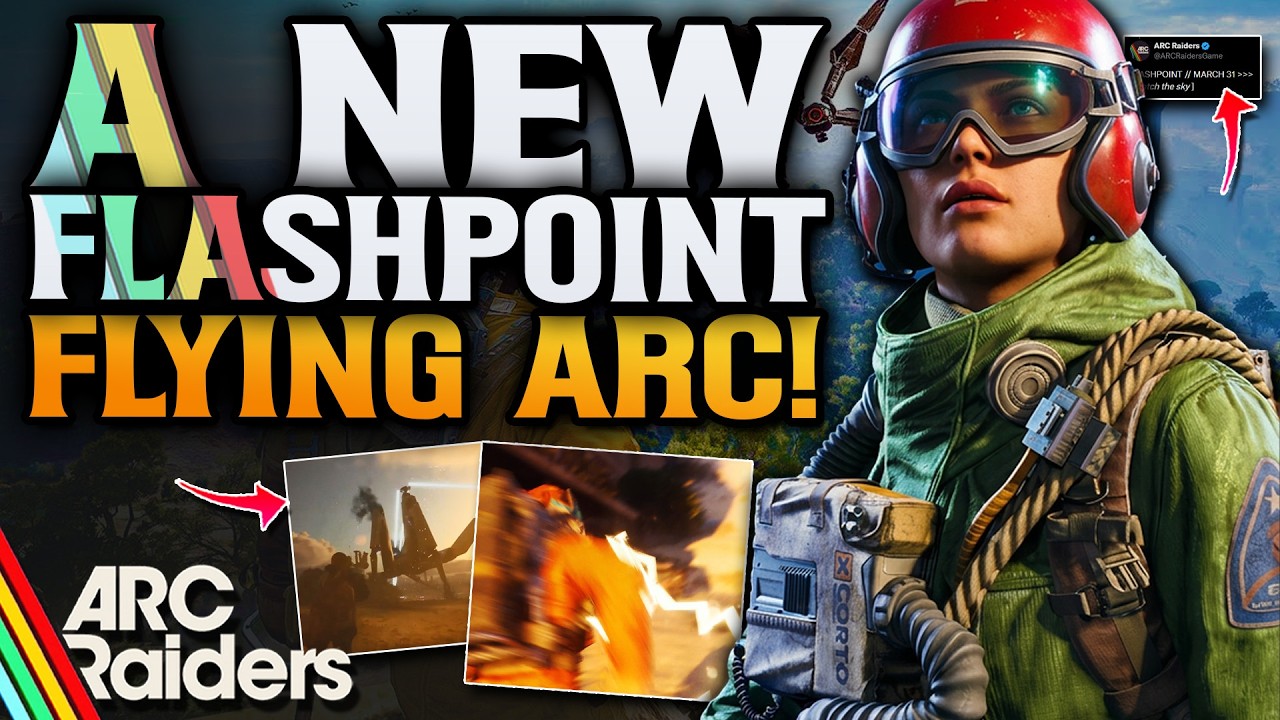 В игре ARC Raiders только что представили летающий ARC-сканер с мощными электрическими лазерами!