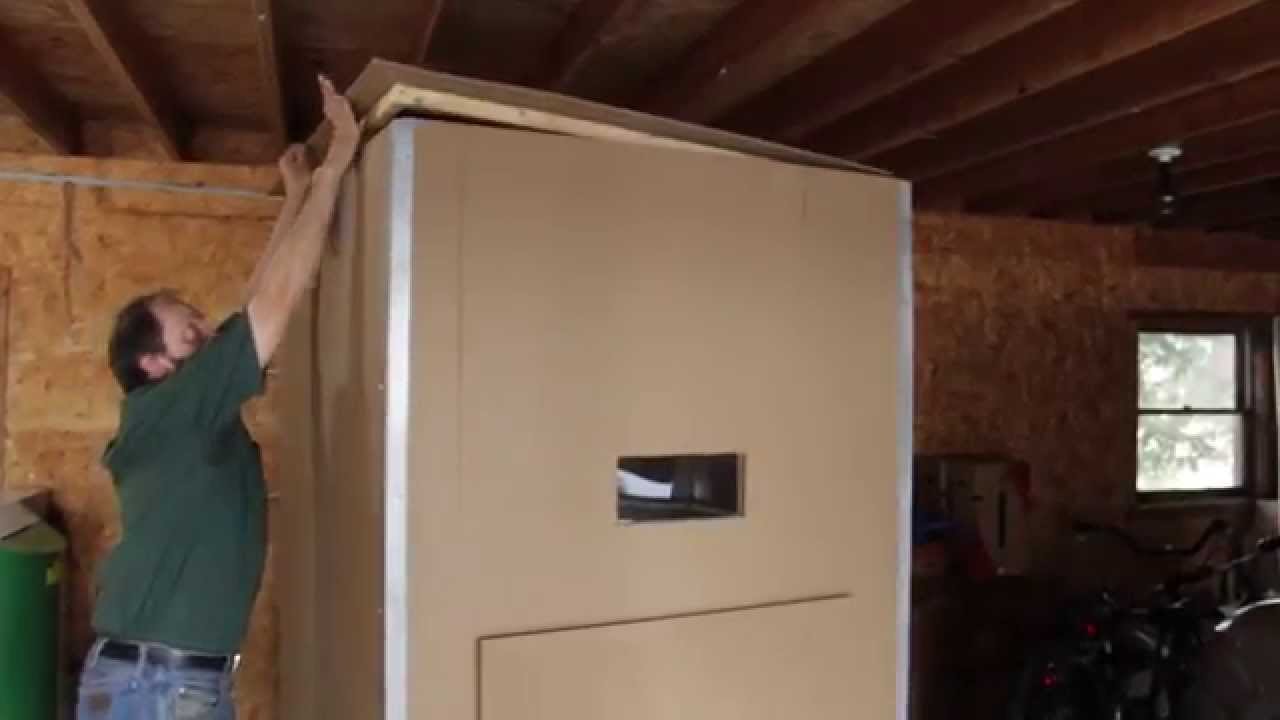 Do-it-Yourself Bulk Wood Pellet Storage Bins from Kingdom BioFuel