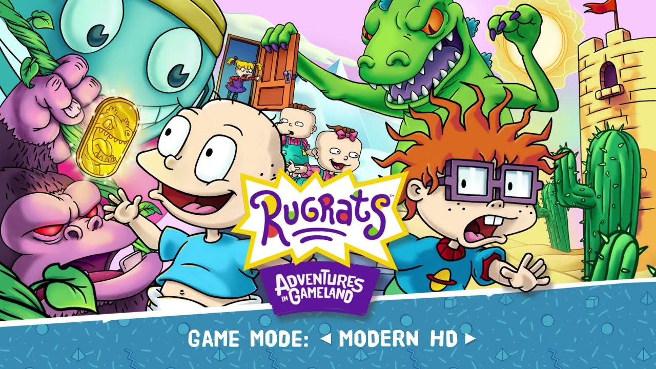 Rug Rats Game Adventures in Gameland