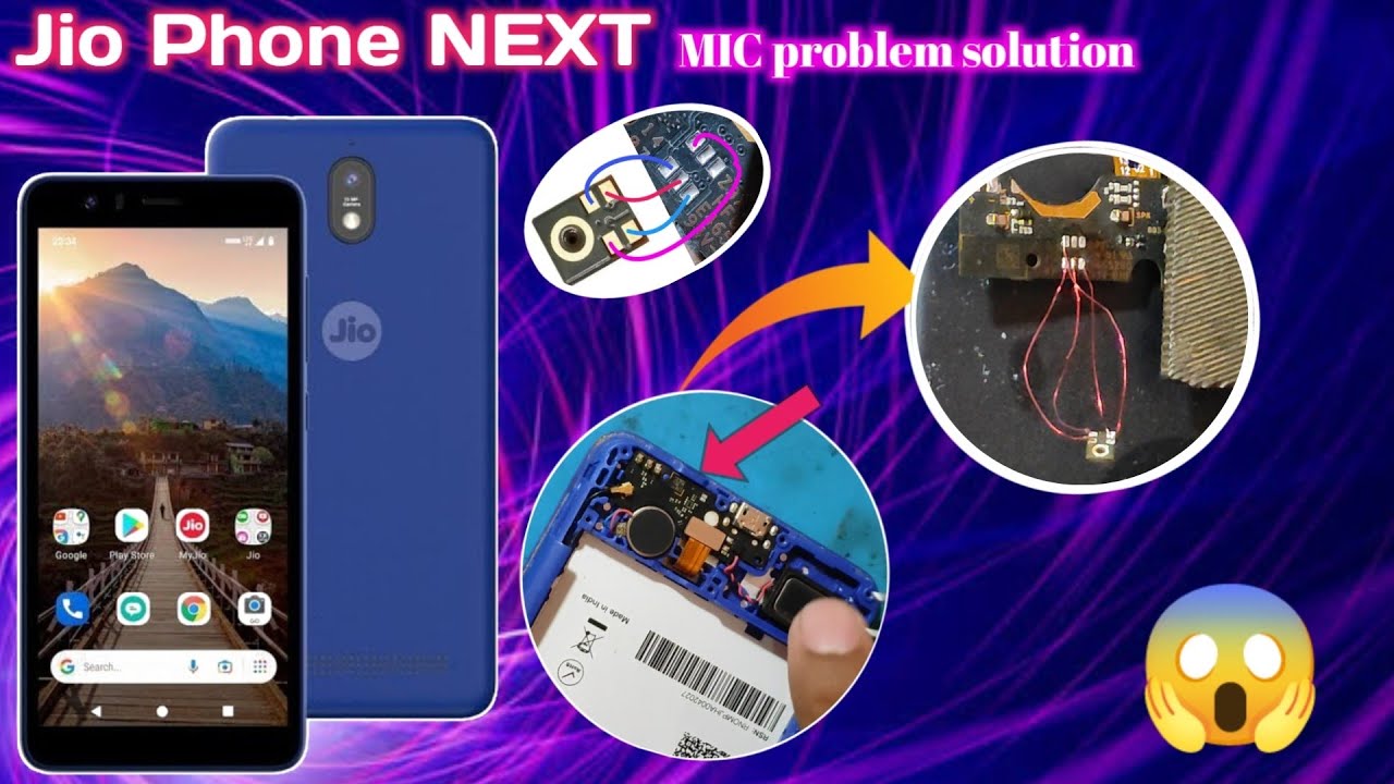 Проблема с микрофоном на Jio Phone NEXT | Перемычка для микрофона на Jio Phone NEXT | Как установ...