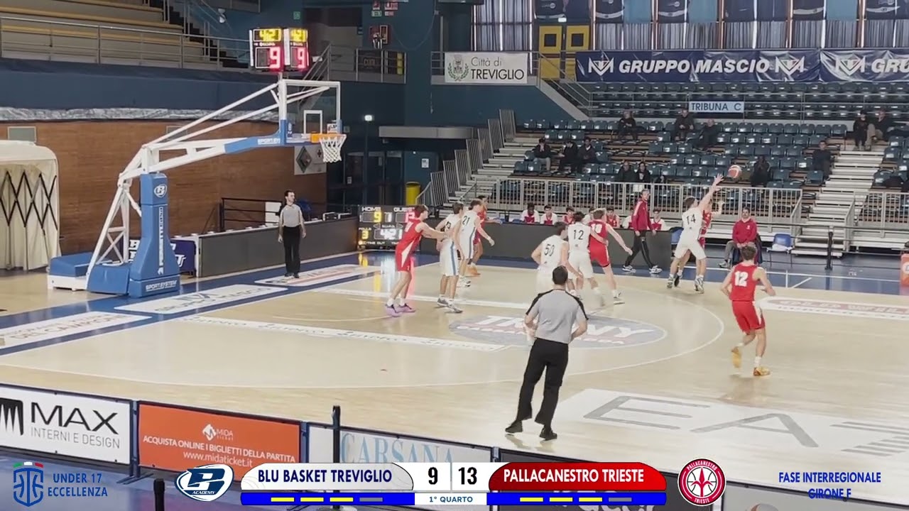 U17:  Blu Basket Treviglio  - Pallacanestro Trieste
