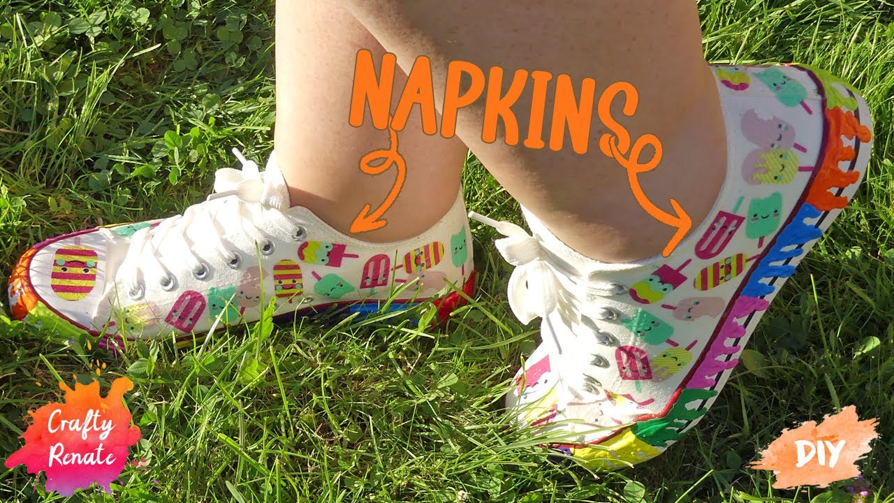 DIY Decorated Sneakers | Make Custom Shoes on a Budget