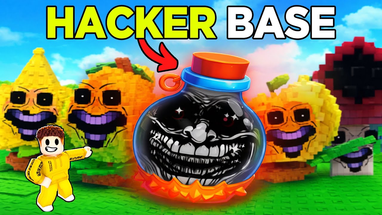 ich finde die SCHLIMMSTE HACKER BASE in Plants vs Brainrots! (OMG)