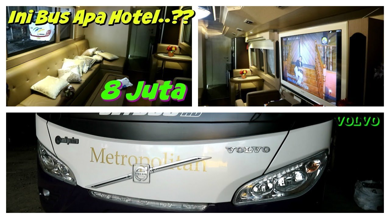 Bus rasa HOTEL Bintang 5. Kamar Tidur, Living Room, Kitchen & Bathroom