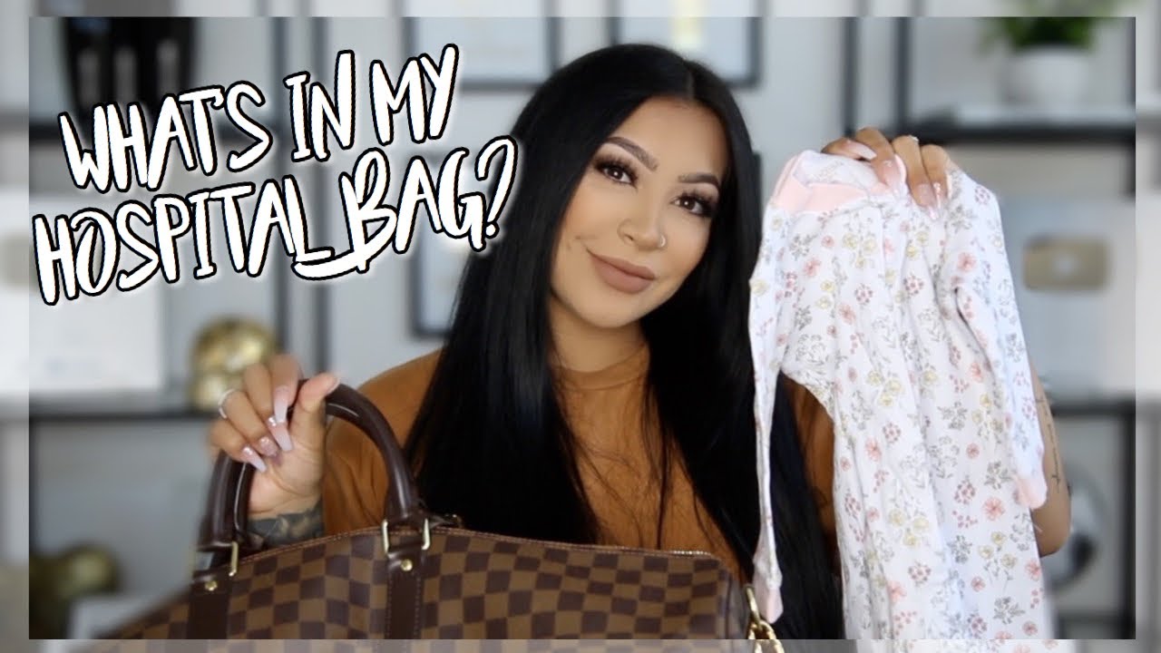 WHATS IN MY HOSPITAL BAG? || EVETTEXO