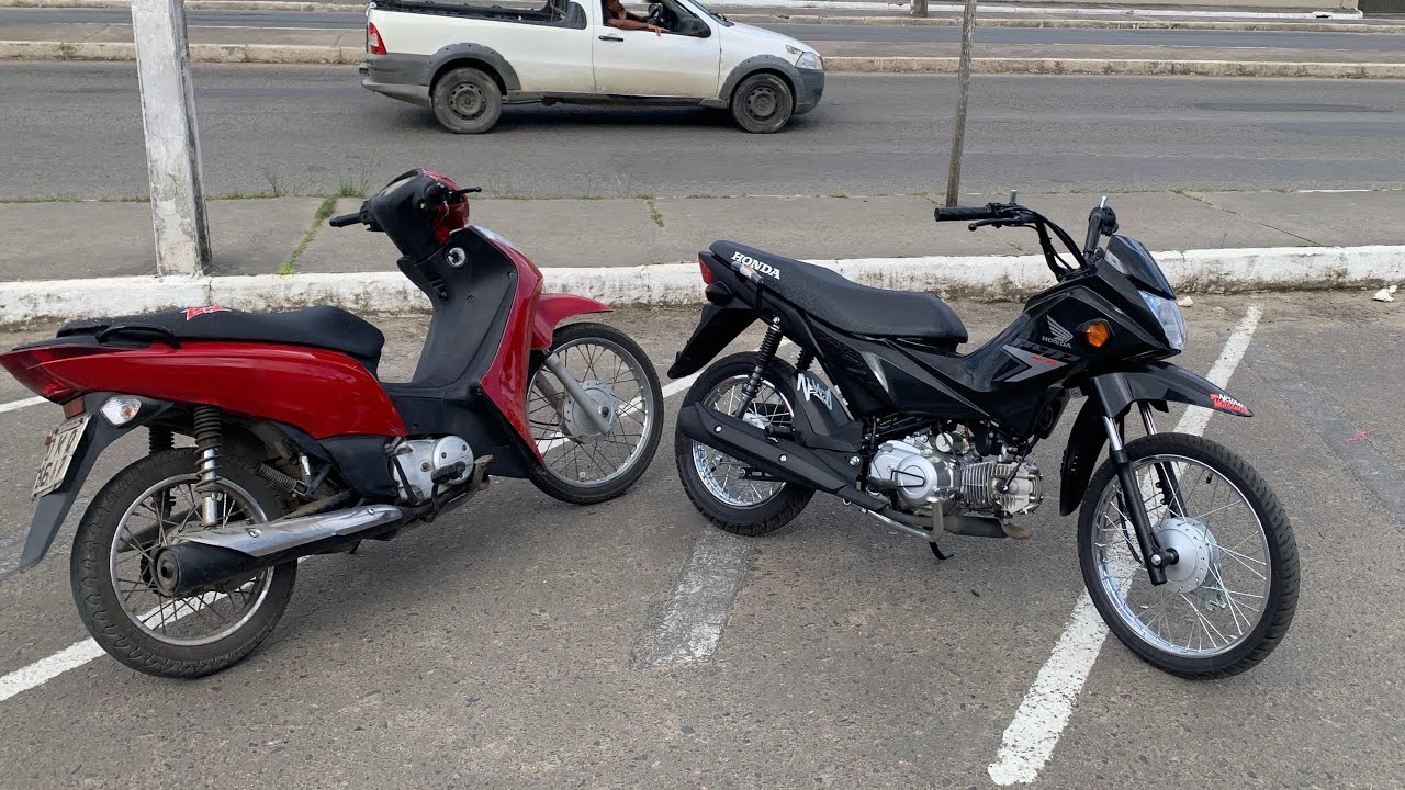 COMPARATIVO DA BIZ 125 VS POP 110 NAS PISTAS🔥