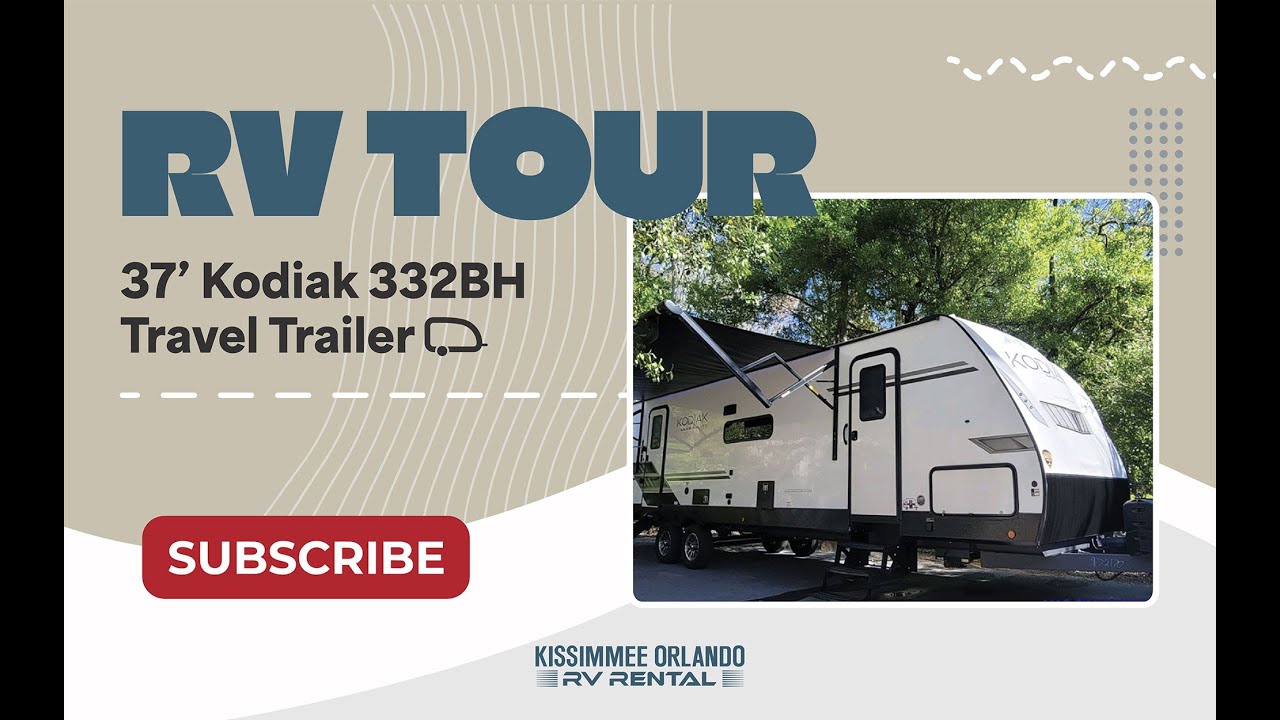 Fort Wilderness Camper Rentals - Kodiak 332BH Bunkhouse RV - Disney Camping - WE DELIVER