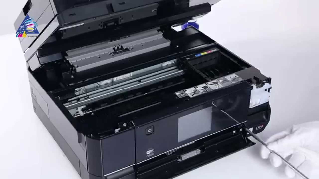 Вывод памперса для Epson Expression Premium XP-800