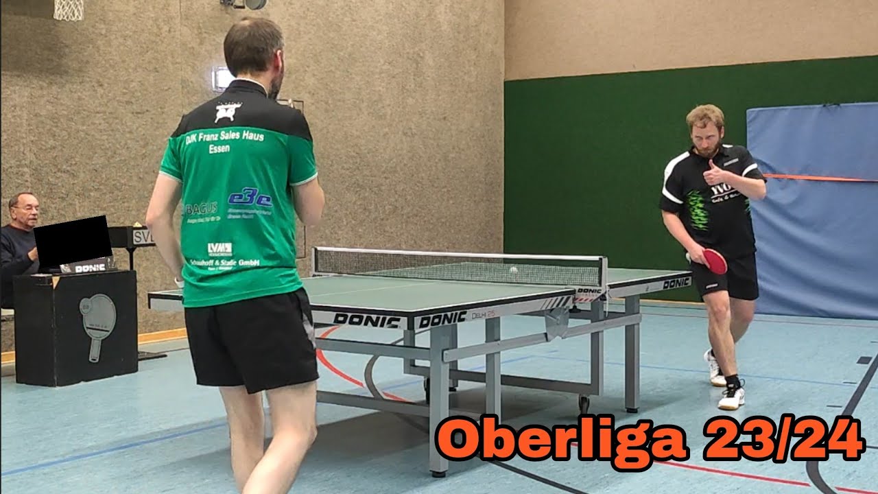 Sehr variabel und super stark mit langer Noppe nah am Tisch - Lars Lückmann vs Tobias Papies