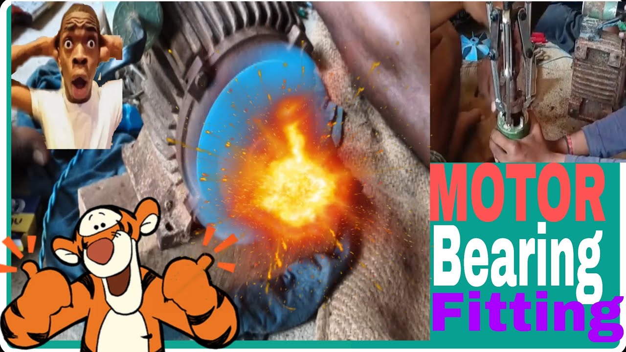Motor Bearing Fitting #viral#trending  🔥🤪