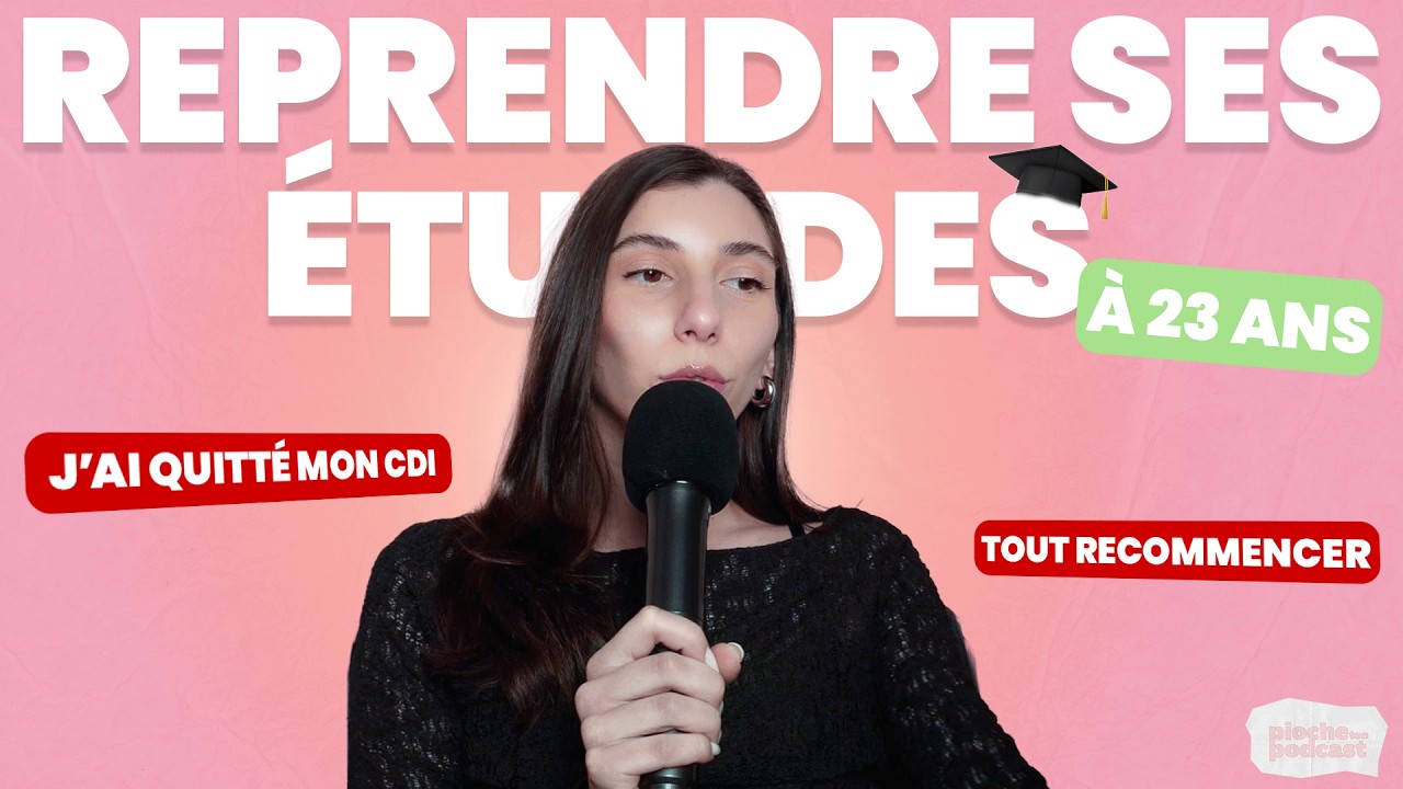 J'AI QUITTÉ MON CDI POUR RETOURNER À L'ÉCOLE