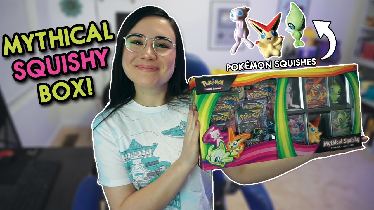 OPENING A WEIRD POKEMON BOX! | Mythical Squishy Premium Collection