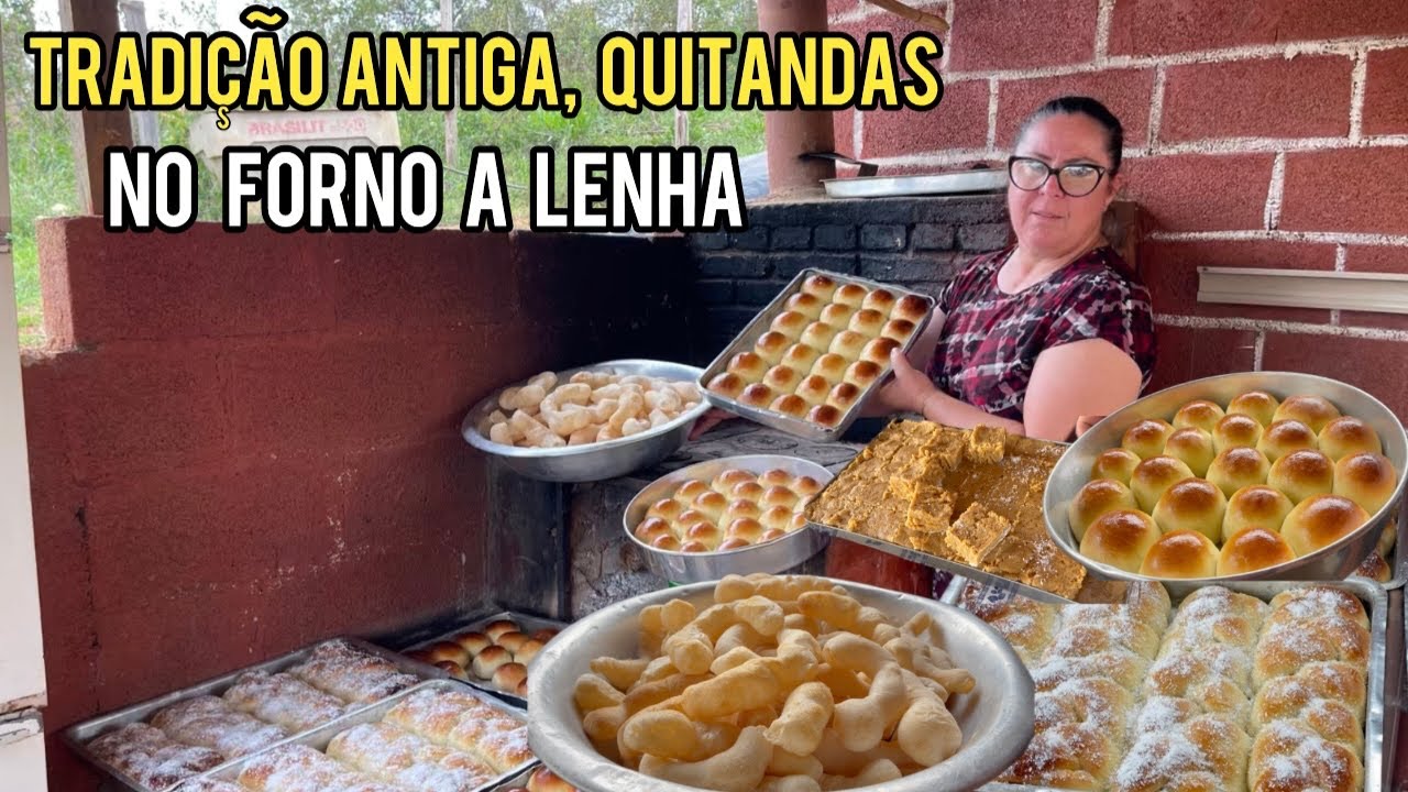 GRANDE PRODU&Ccedil;&Atilde;O DE QUITANDAS AQUI NO S&Iacute;TIO HOJE